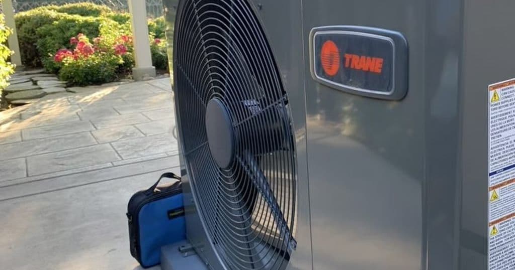 Trane condensing unit fan